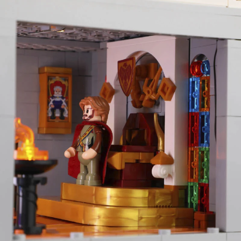 Lumibricks Schatzkammer des Königsschlosses stavebnica s LED svetlami (985 dielov)