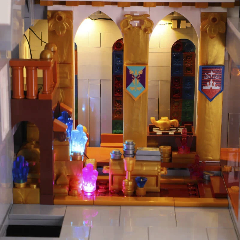 Lumibricks Schatzkammer des Königsschlosses stavebnica s LED svetlami (985 dielov)