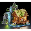 Lumibricks Waterfall Hut stavebnica s LED osvetlením