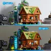 Lumibricks Waterfall Hut stavebnica s LED osvetlením