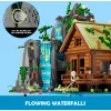 Lumibricks Waterfall Hut stavebnica s LED osvetlením