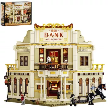 Lumibricks Western Bank Heist stavebnica 1050 dielikov