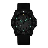 LUMINOX Atacama Field Automatic 1900 Series X2.2057 pánske hodinky 44mm čierny ciferník čierny kožený remienok