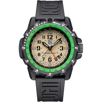 Luminox Atacama Field Day Date pánske hodinky XL.3321 45mm čierny ciferník čierny kožený remienok