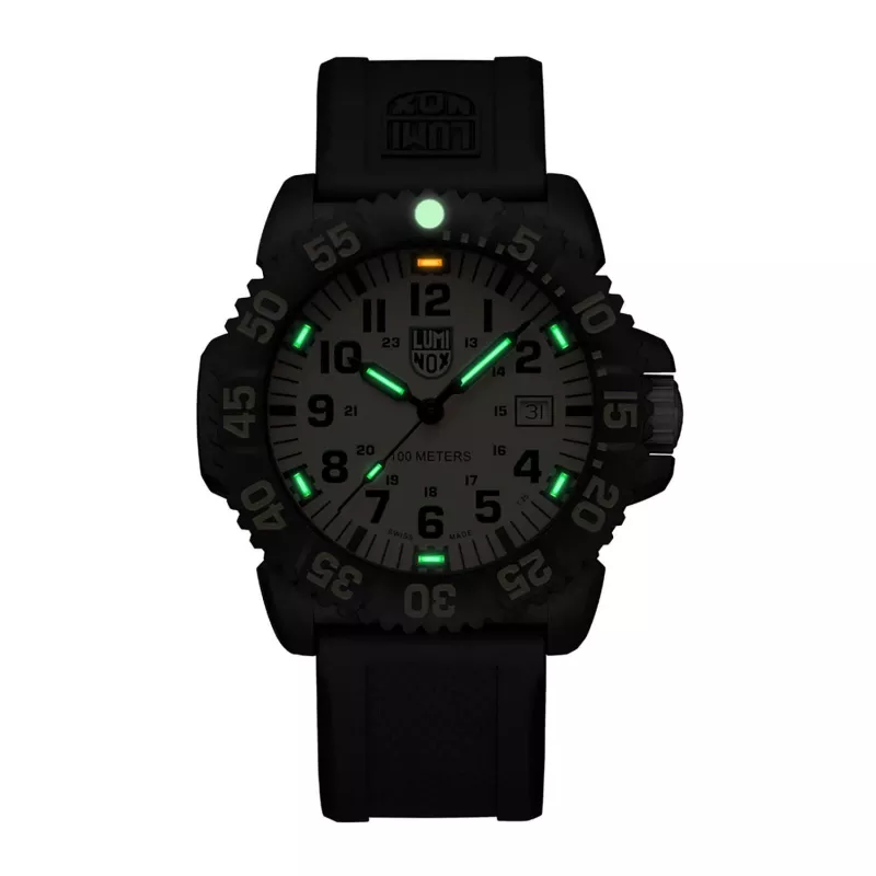 LUMINOX pánske X2.2055.1 automatické hodinky 44mm hnedá koža