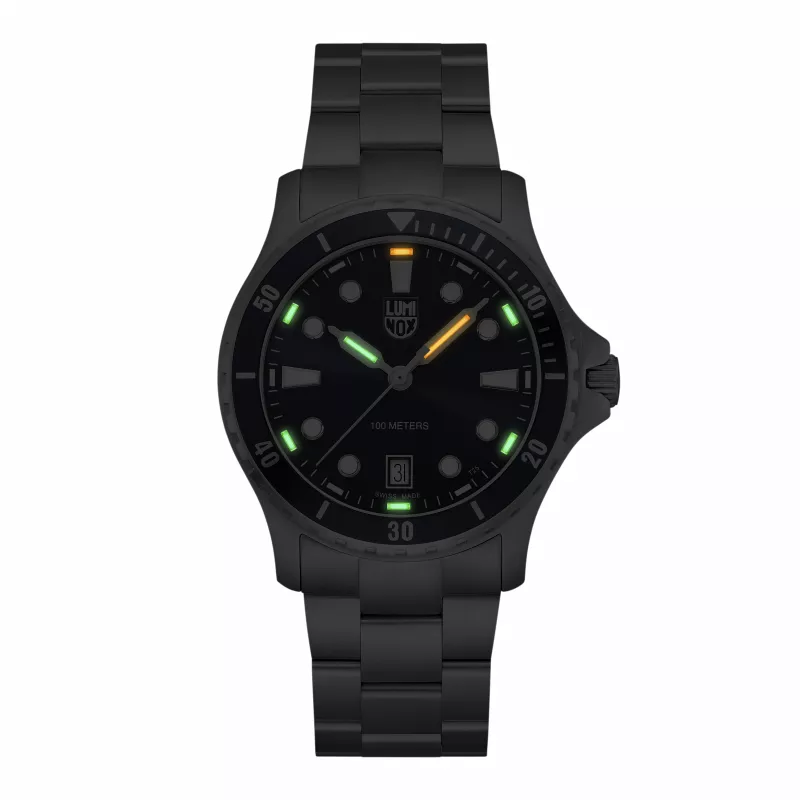 LUMINOX pánske XS.0943 44mm Swiss Automatic nehrdzavejúca oceľ hodinky