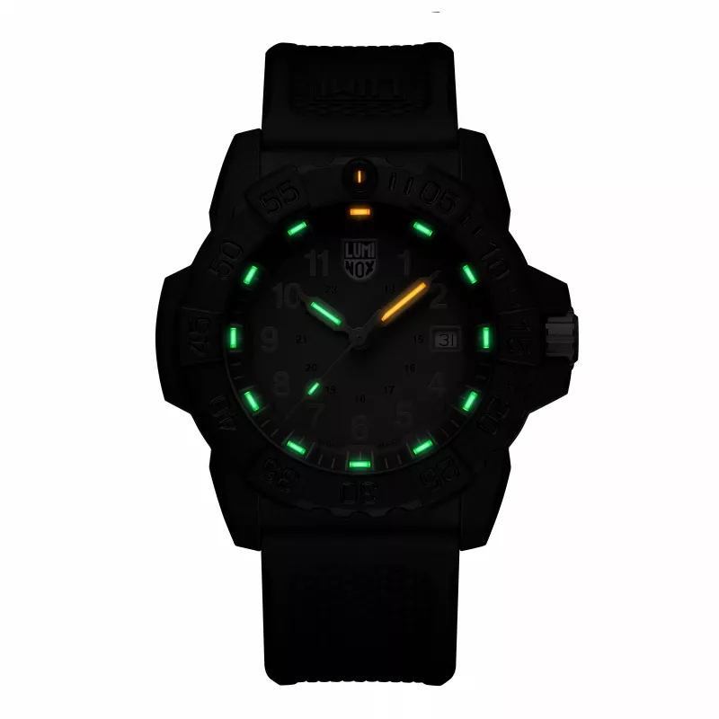 Luminox Navy SEAL 3500 Series pánske hodinky XS.3508.GOLD 45mm Swiss Quartz