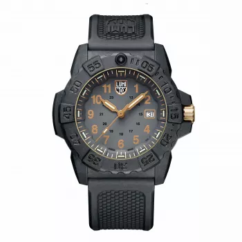 Luminox Navy SEAL 3500 Series pánske hodinky XS.3508.GOLD 45mm Swiss Quartz