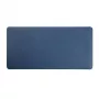 LUMIVIDA Veľká PVC-kožená podložka na stôl 1200x600 mm modrá