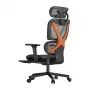 LUMIVIDA PREMIUM ergonomická kancelárska stolička s vysokým operadlom, opierkou hlavy, 3D podrúčkami a synchrónnym mechanizmom