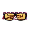M Missoni dámske slnečné okuliare MMI0086S807 čierna sivá hranaté acetát 57 mm