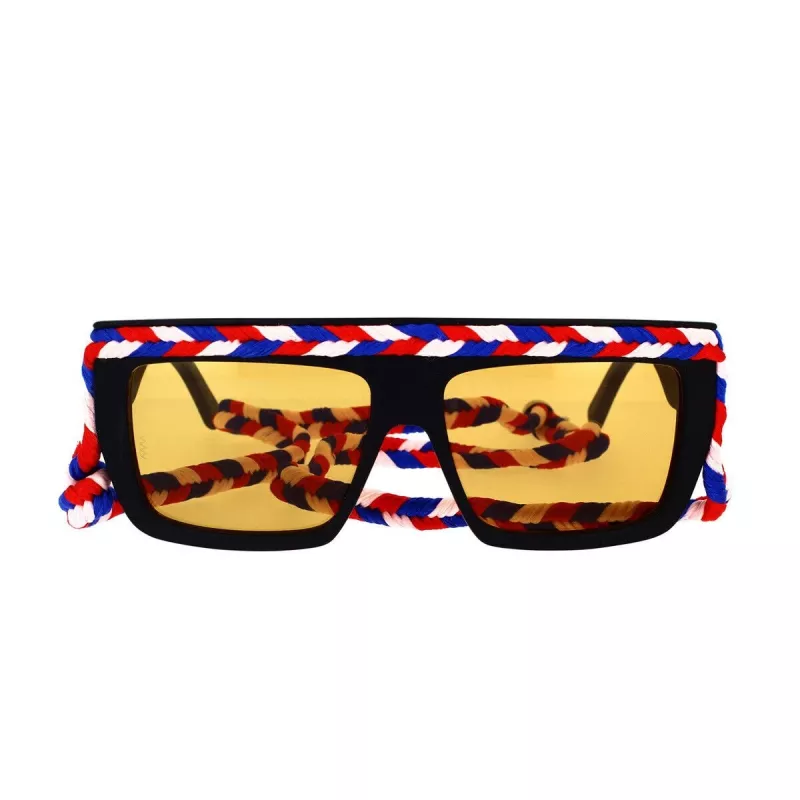 M Missoni dámske slnečné okuliare MMI0086S807 čierna sivá hranaté acetát 57 mm