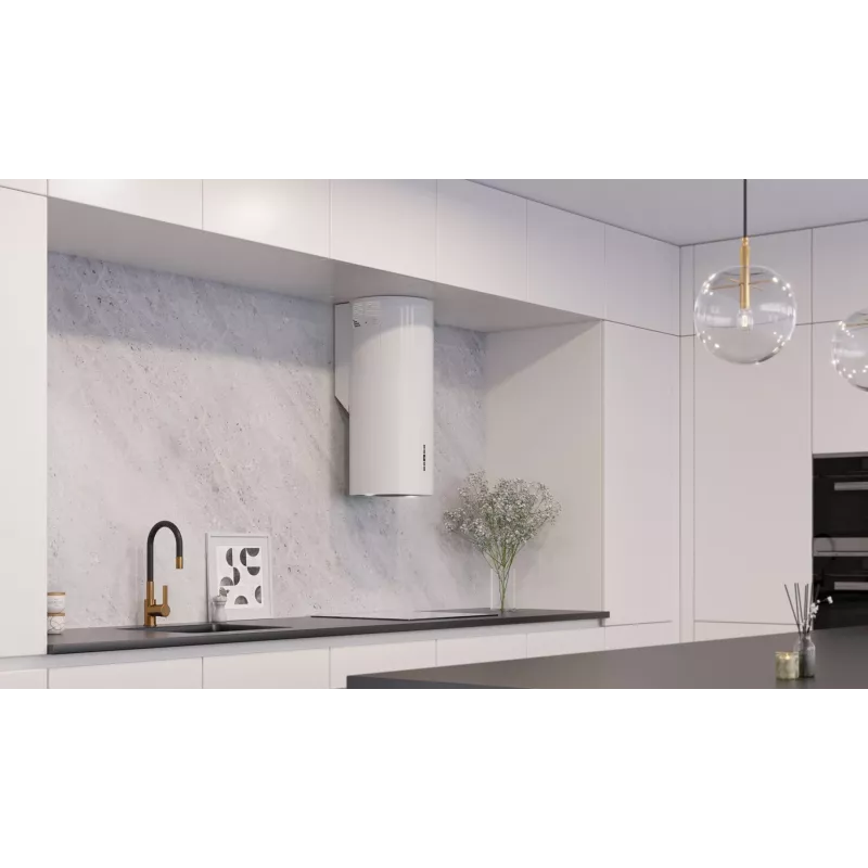MAAN Elba 2 W835 nástenný digestor biely 80 cm