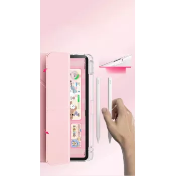 MACHINO TAB puzdro pre iPad Pro 2/3/4 11 2020/2021/2022 a iPad Air 4/5 10,9 a iPad Air 11 (2024) ružová
