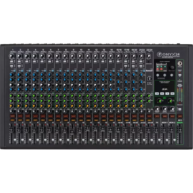Mackie Onyx24 24-kanálový analógový mixážny pult s USB rozhraním