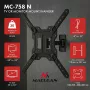 Maclean MC-758 N Pevný držiak pre 23-65 palcové televízory a monitory, 30 kg, VESA 400x400, čierny
