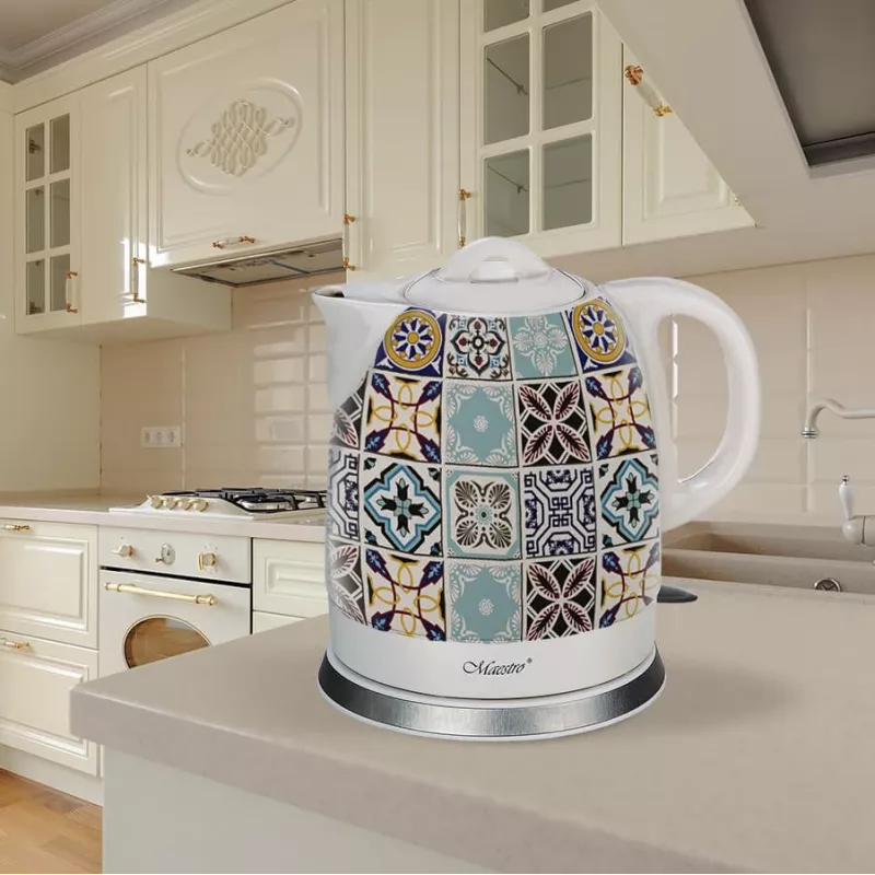 Maestro MR-066 Ceramika rýchlovarná kanvica 1,7L 2200W modrá