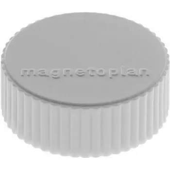 MAGNETOPLAN HOLTZ Discofix okrúhly magnet Magnum, sivý, masívne feritové jadro, 2,0 kg prídržná sila 1660001