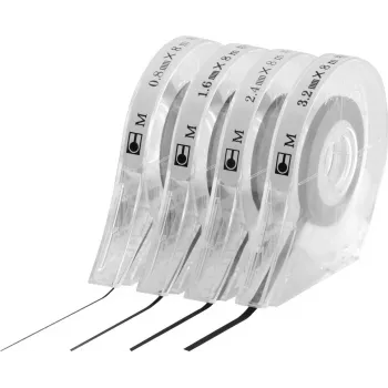 MAGNETOPLAN HOLTZ značiaca páska samolepiaca označovacia páska, čierna, 1,6 mm x 8 m, pre biele tabule a plánovacie tabule (40102)