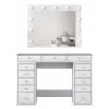 Toaletný stolík Kalune Design BJ118 - 2789 biela