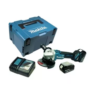 Makita DGA506RTJ 18V LXT bezkartáčová akumulátorová uhlová brúska 125 mm 8500 RPM