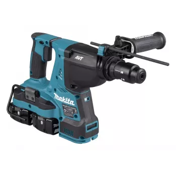 Makita DHR281PT2J 36V (2x18V) bezkartáčový SDS-Plus vŕtacie kladivo sada s 2x5,0Ah batériami, dvojitou nabíjačkou a Makpac kufríkom