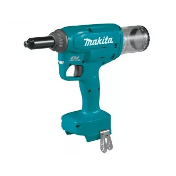 Makita DRV150ZJ 18V LXT Brushless akumulátorová nitovacia pištoľ (len prístroj, 10 kN, 2,4-4,8 mm, kufrík Makpac)