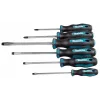 Makita E-10512 sada skrutkovačov, 6 kusov (plochý/Pozidriv)