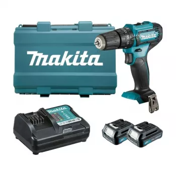 MAKITA HP333DWAE 12V Max CXT akumulátorový príklepový vŕtací skrutkovač, 2 x 2,0Ah batérie