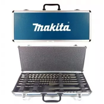 MAKITA SDS-Plus Sada vrtákov a sekáčov 10-dielna hliníkový kufrík D-42385