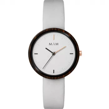 MAM Ferra unisex hodinky MAM658 33mm strieborná čierna