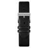 MAM MAM621 unisex analógové hodinky 39 mm čierny ciferník čierny kožený remienok