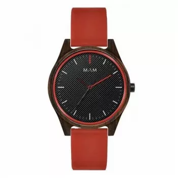 MAM MAM695 unisex hodinky 39mm čierna nehrdzavejúca oceľ