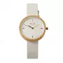 MAM MAM97 Unisex hodinky 33 mm čierny ciferník vegánsky kožený remienok