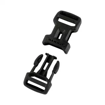 Mammut Dual Adjust Side Squeeze Buckle 15mm čierna