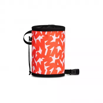 Mammut Gym Print vrecko na magnézium Hot Red AOP