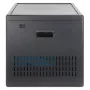 Manhattan 12-slotová USB-C nabíjacia skriňa na notebooky na kolieskach, 65W na port, 780W celkom, oceľ, čierna, UK a EU káble, 395x32,5x290mm priehradky