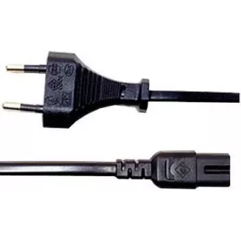 Manhattan 339100 AC napájací kábel eurozástrčka na IEC C7 1,8 m čierny