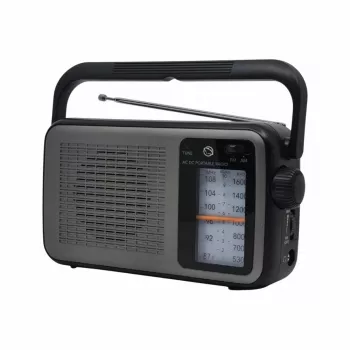 Manta MARDI919BK San Remo Black Prenosné rádio s Bluetooth, FM/AM, USB, SD karta, AUX