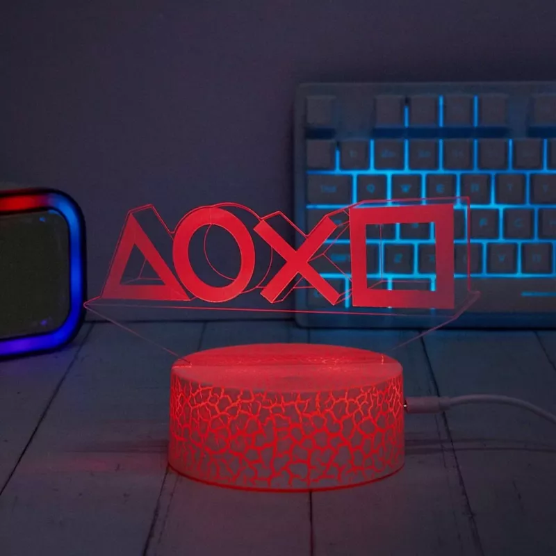Manta SNL123RGB LED lampa svetelná dekorácia Game 3 RGB 3D