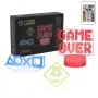 Manta SNL123RGB LED lampa svetelná dekorácia Game 3 RGB 3D