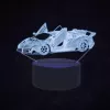 Manta SNL64RGB LED lampa svetelná dekorácia do auta 3D RGB