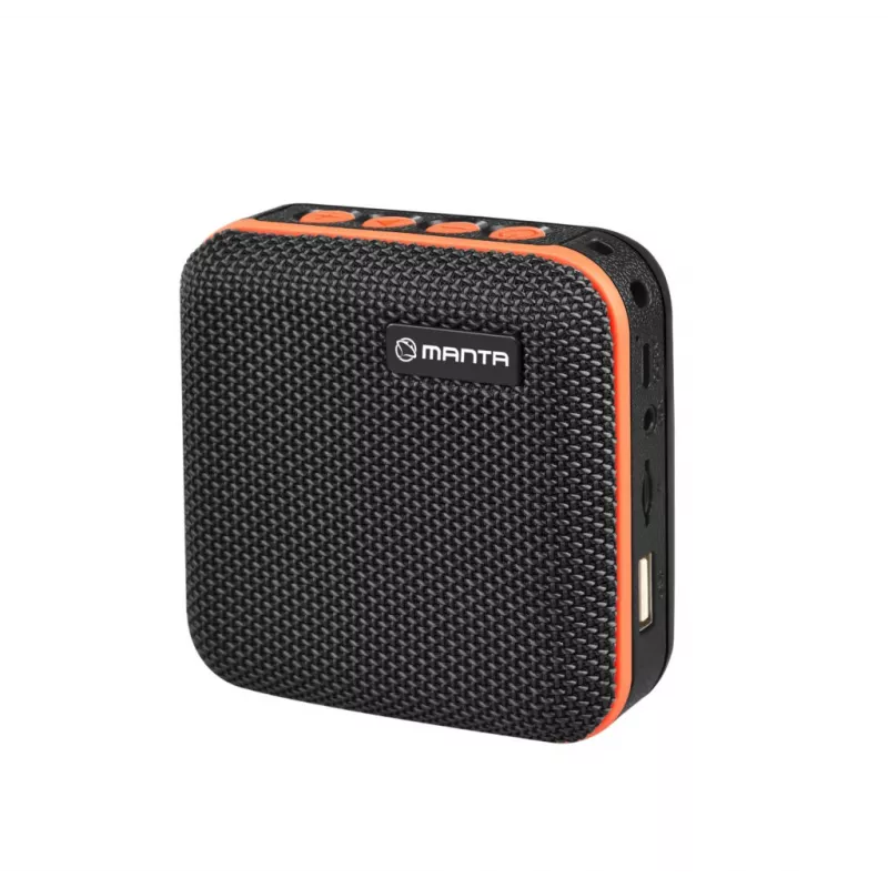 Manta SPK01GO prenosný Bluetooth reproduktor zlatý