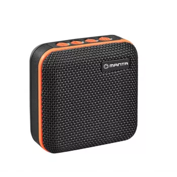 Manta SPK01GO prenosný Bluetooth reproduktor zlatý