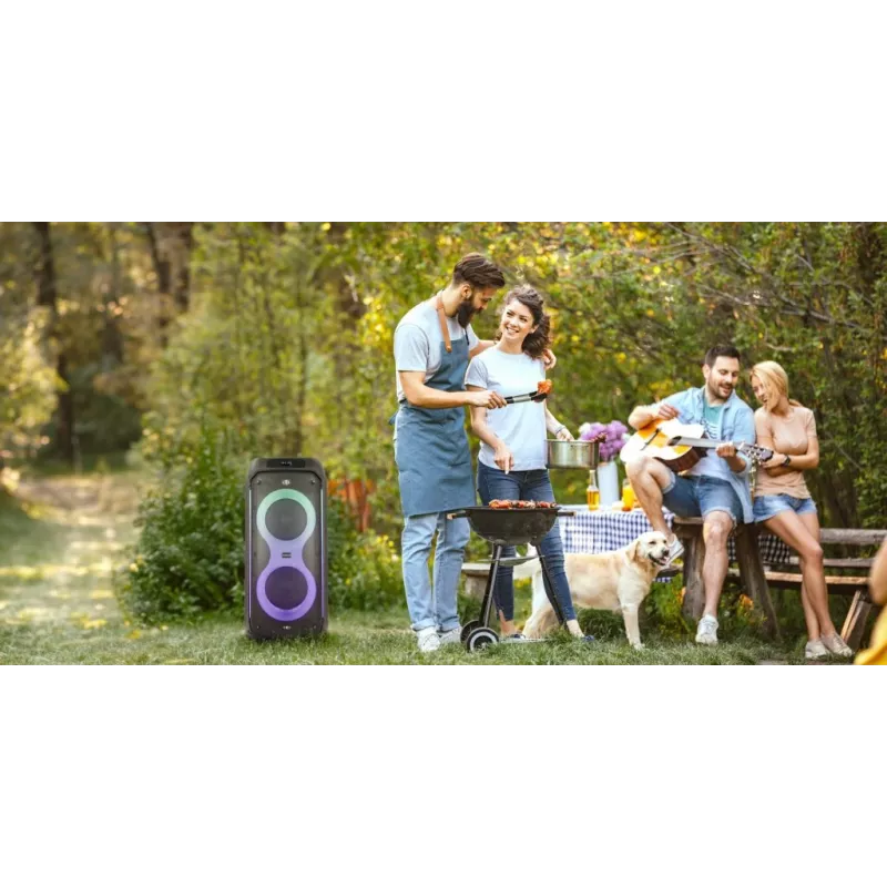 Manta SPK0805B140 Pallas prenosný Bluetooth reproduktor, 15W, čierny