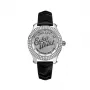 MARC ECKO E10038M1 unisex quartz analógové hodinky 39 mm nerezové puzdro čierny silikónový remienok