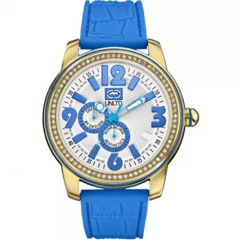 MARC ECKO E13544G5 unisex analógové quartz hodinky 48mm nerezová oceľ silikón čierna
