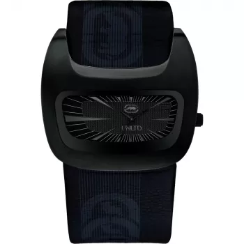 MARC ECKO E16077G2S pánske quartzové analógové hodinky 50 mm nerezová oceľ čierny ciferník