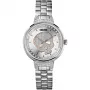 MARC ECKO E16566L1 unisex quartzové hodinky 36 mm nehrdzavejúca oceľ strieborná
