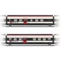 Märklin 43462 H0 sada doplnkových vozňov 2 pre SBB Giruno: vozeň 2. triedy D(B9) a E(B8)